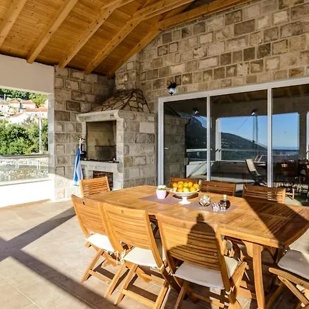 Villa With 6 Bedrooms In Dubravka Konavle With Wonderful Sea View Private Pool Furnished Terrace 15 Km From The Beach Villa